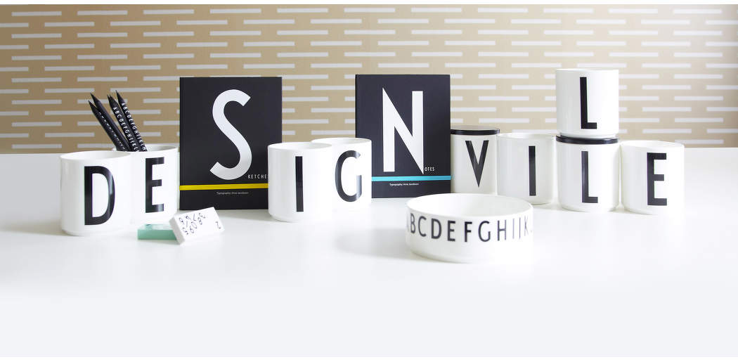 The alphabet according to Arne Jacobsen