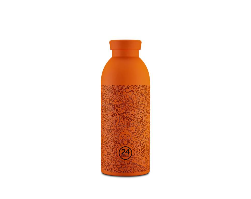 Clima Bottle 0.5l, FRA! orange