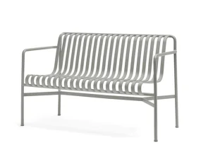 Palissade Dining Bench, sky grey