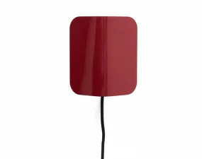 Apex Wall Lamp, maroon red