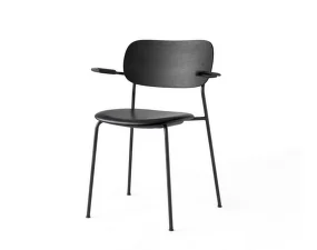 Co Chair with Armrest, black oak / Dakar 0842