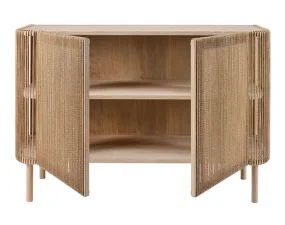 Cord Sideboard, white pigmented oak