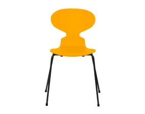 Ant™ 3101 Chair Lacquered, black/true yellow