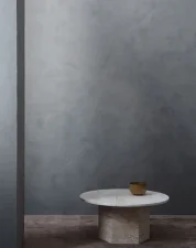 Epic Coffee Table Ø110, white travertine