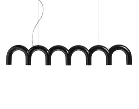 Arch Straight Pendant, black