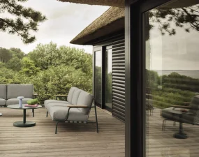 Settle Sofa 3-Seater, Ribbed Weave 2/dark green