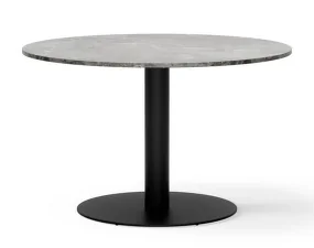 Florence Column Table Ø120, gris du marais