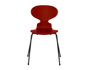 Ant™ 3101 Chair Lacquered, black/venetian red