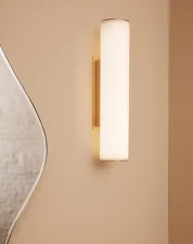 Vuelta Wall Lamp 40, white/brass
