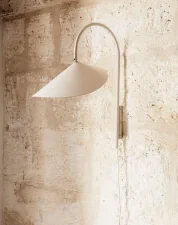 Arum Swivel Wall Lamp, cashmere