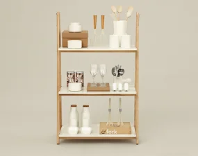 One Step Up Bookcase Low