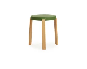 Tap Stool, oak/olive