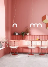 Arch Single Pendant, nude