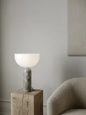 Kizu Table Lamp Small, gris du Marais