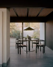 Florence Column Table Ø120, kunis breccia