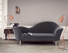 Gräshoppa Floor Lamp, vintage red