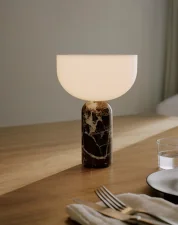 Kizu Portable Table Lamp, Rosso Levanto
