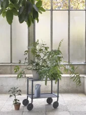 Flow Trolley 2-layer, blue-grey