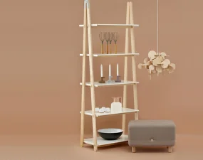 One Step Up Bookcase High