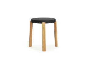 Tap Stool, oak/black