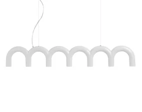 Arch Straight Pendant, white