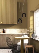 Arch Single Pendant, blue