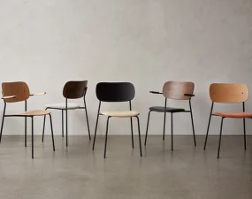 Co Dining Chair, black oak / Dakar 0842