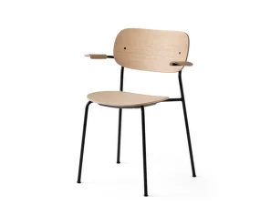 Co Chair with Armrest, natural oak