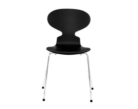 Ant™3101 Chair Fully Lacquered, chrome/black