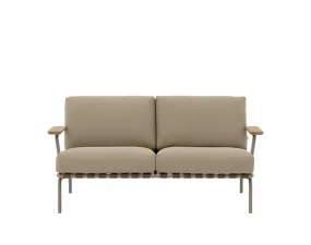 Settle Sofa 2-Seater, Ribbed Weave 5/taupe