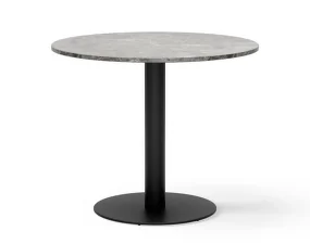 Florence Column Table Ø90, gris du marais