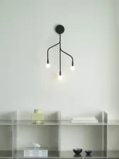 Vekst Wall Lamp, black