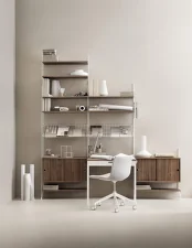 Magazine Shelf Wire 78 x 30, beige