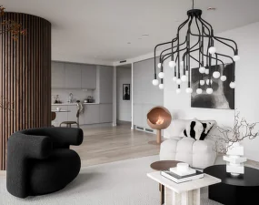 Vekst Lamp Large, black