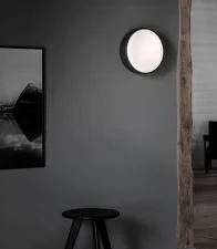 Over Me 40 Ceiling/Wall Lamp, dark grey