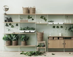 String Wall Panel 50 x 30, beige