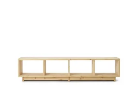 Fyr Bookcase Low, pine