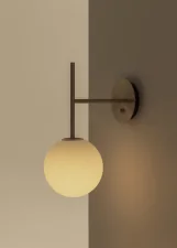 TR Bulb Suspended, polished steel