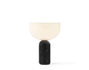Kizu Portable Table Lamp, black marble