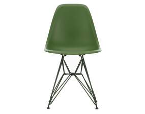 Eames Plastic Side Chair DSR RE, forest / dark green