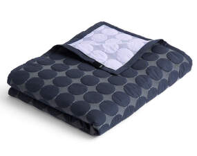 Mega Dot Organic Plaid 260x260, midnight blue