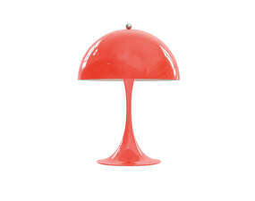 Panthella 250 Table Lamp, coral