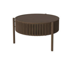 Story Coffee Table Ø83, dark oiled oak