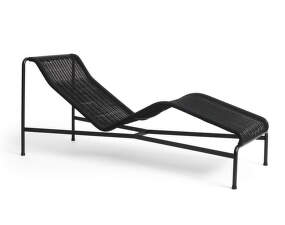 Palissade Cord Chaise Longue, anthracite