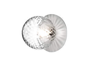 Liila 1 Wall/Ceiling Light Medium, light silver/optic clear