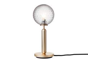 Miira Table Lamp, brass/optic clear