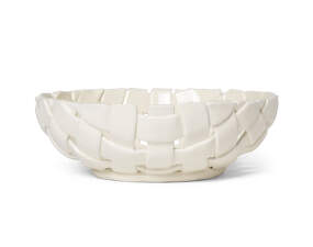 Plait Bowl Ø30, off-white