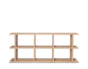 Kona Bookcase 3x2, natural