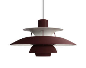 PH 5 Pendant Lamp, monochrome burgundy