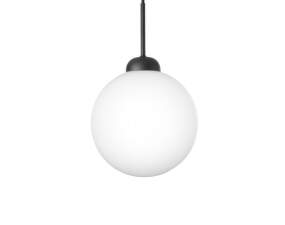 Apiales 1 Large Pendant, satin black/opal